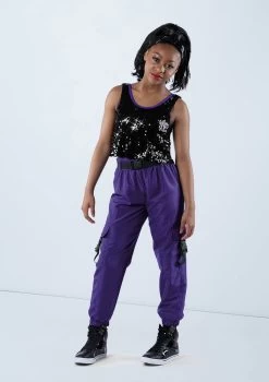 Weissman Run The World (Girls) -Dance Clothing Store 13461 grape 651 09118.1678888051