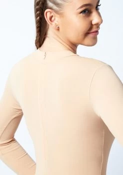 Intermezzo Long Sleeve Turtle Neck Catsuit -Dance Clothing Store 4685 snd close up back 1 98699.1676420918