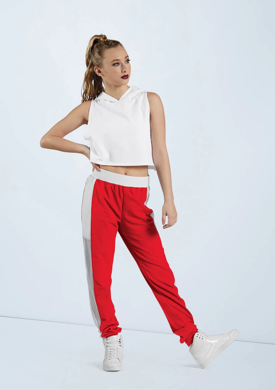 Weissman Sporty Mesh Jogger Pants 4 Weissman Sporty Mesh Jogger Pants - Image 2