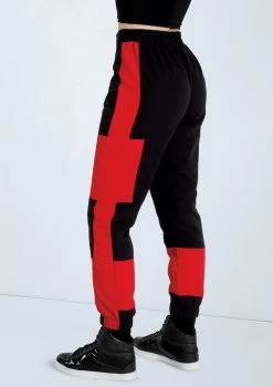 Weissman Colorblock Cargo Pants -Dance Clothing Store AH11991 red 0796 53874.1678890632