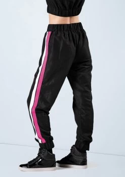 Weissman Side Stripe Joggers -Dance Clothing Store AH12404 cerise 16171 70575.1698840265