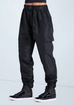 Weissman Belted Cargo Pants -Dance Clothing Store AH12406 black 16347 40914.1698840265