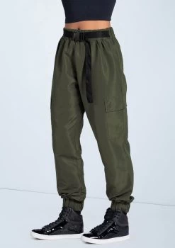 Weissman Belted Cargo Pants -Dance Clothing Store AH12406 olive 16388 07263.1678890638