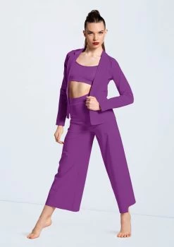 Weissman Stretch Suit Blazer -Dance Clothing Store AH12576 electricpurple 82 85754.1678890656