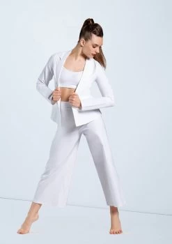 Weissman Stretch Suit Blazer -Dance Clothing Store AH12576 white SH11076 white AH12577 white 69 22424.1678890655
