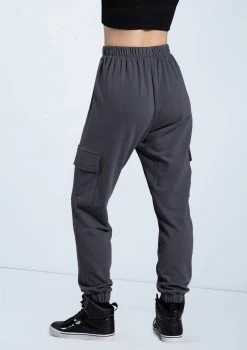Weissman French Terry Cargo Pants 19 Weissman French Terry Cargo Pants -Dance Clothing Store AH12728 gray 051 64030.1678890683