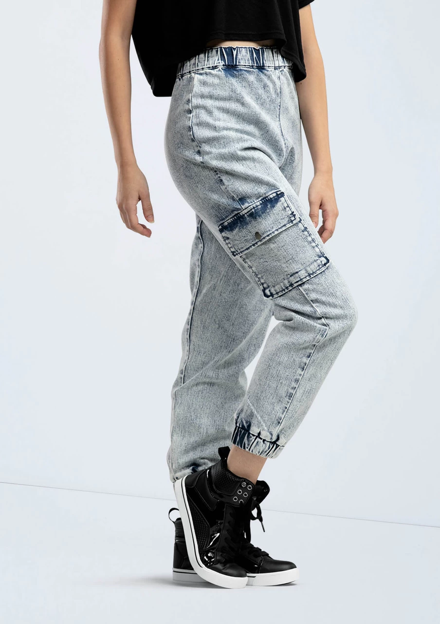 Weissman Denim Cargo Pocket Joggers 3 Weissman Denim Cargo Pocket Joggers