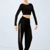 Weissman Knotted Back Crop Top 1 Weissman Knotted Back Crop Top -Dance Clothing Store MJ12211 black MJ12237 black 2677 14051.1678891014