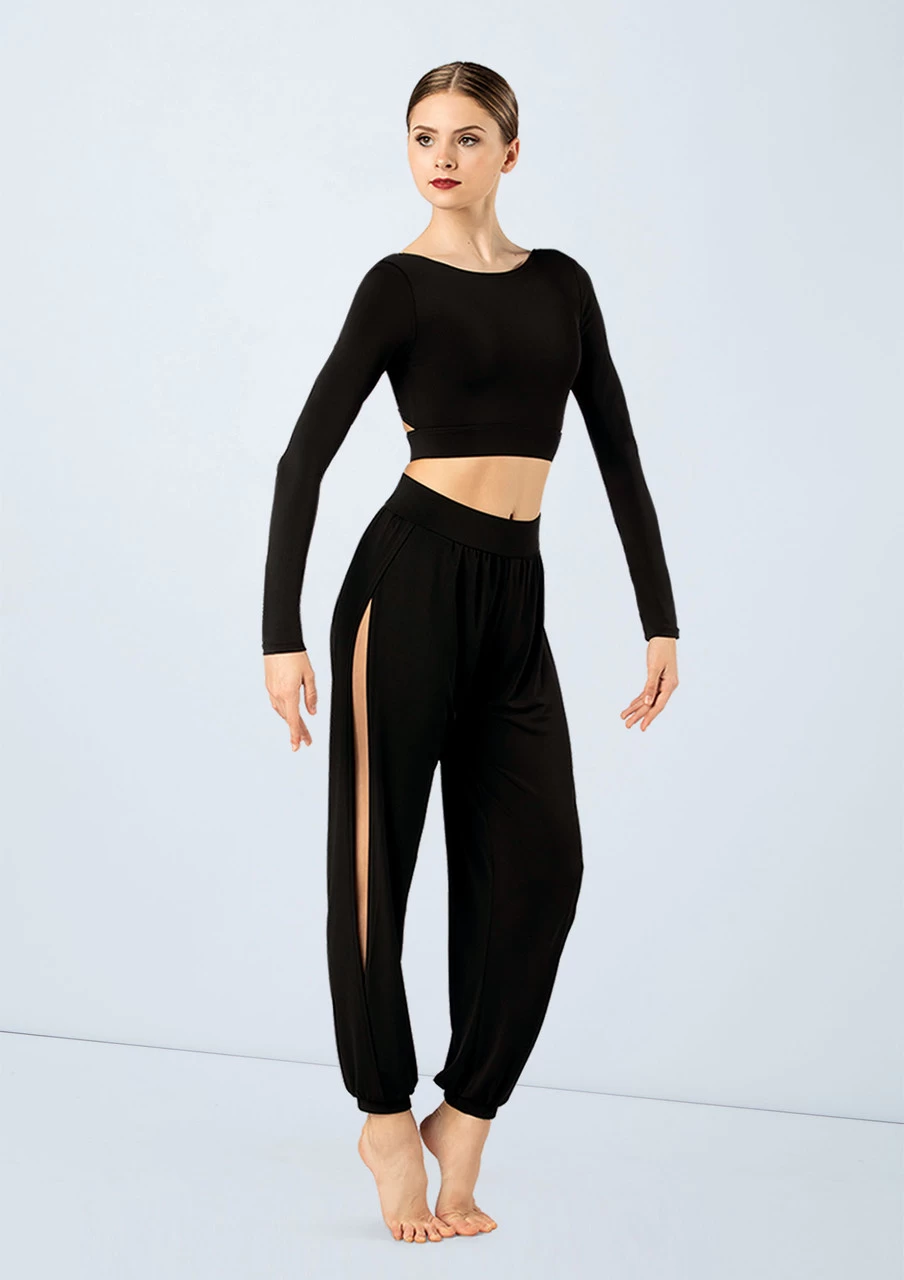 Weissman Knotted Back Crop Top 3 Weissman Knotted Back Crop Top