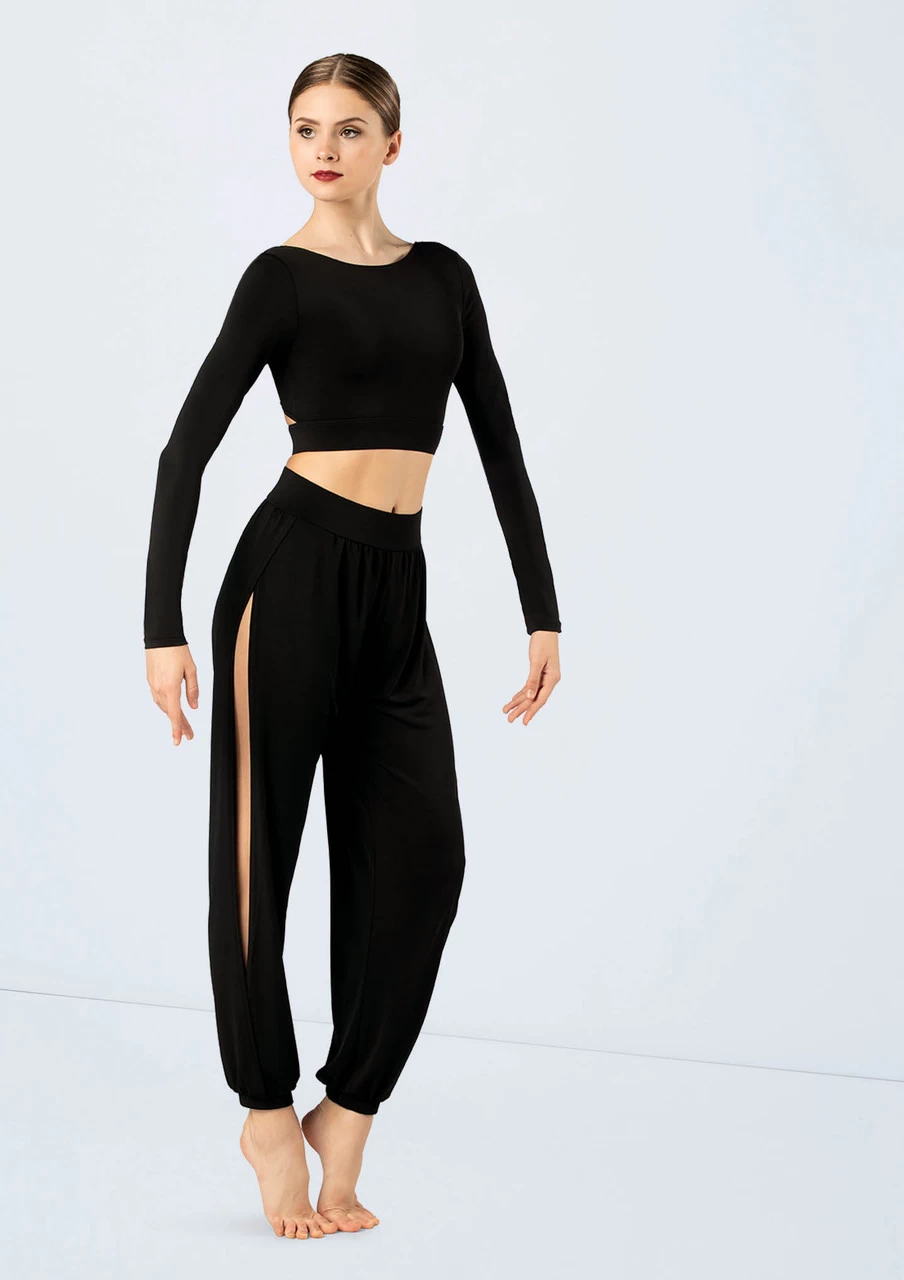Weissman Knotted Back Crop Top 11 Weissman Knotted Back Crop Top - Image 9
