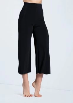 Weissman Matte Jersey Culottes -Dance Clothing Store MJ12791 black 275 94415.1698450388