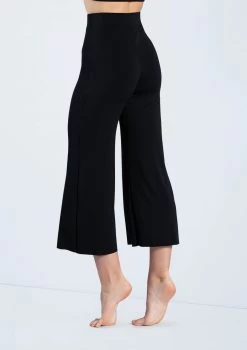 Weissman Matte Jersey Culottes -Dance Clothing Store MJ12791 black 282 51367.1678891074