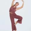 Weissman Matte Jersey Cowl Crop Top -Dance Clothing Store MJ13035 rosewood MJ12791 rosewood 504 48832.1692403624