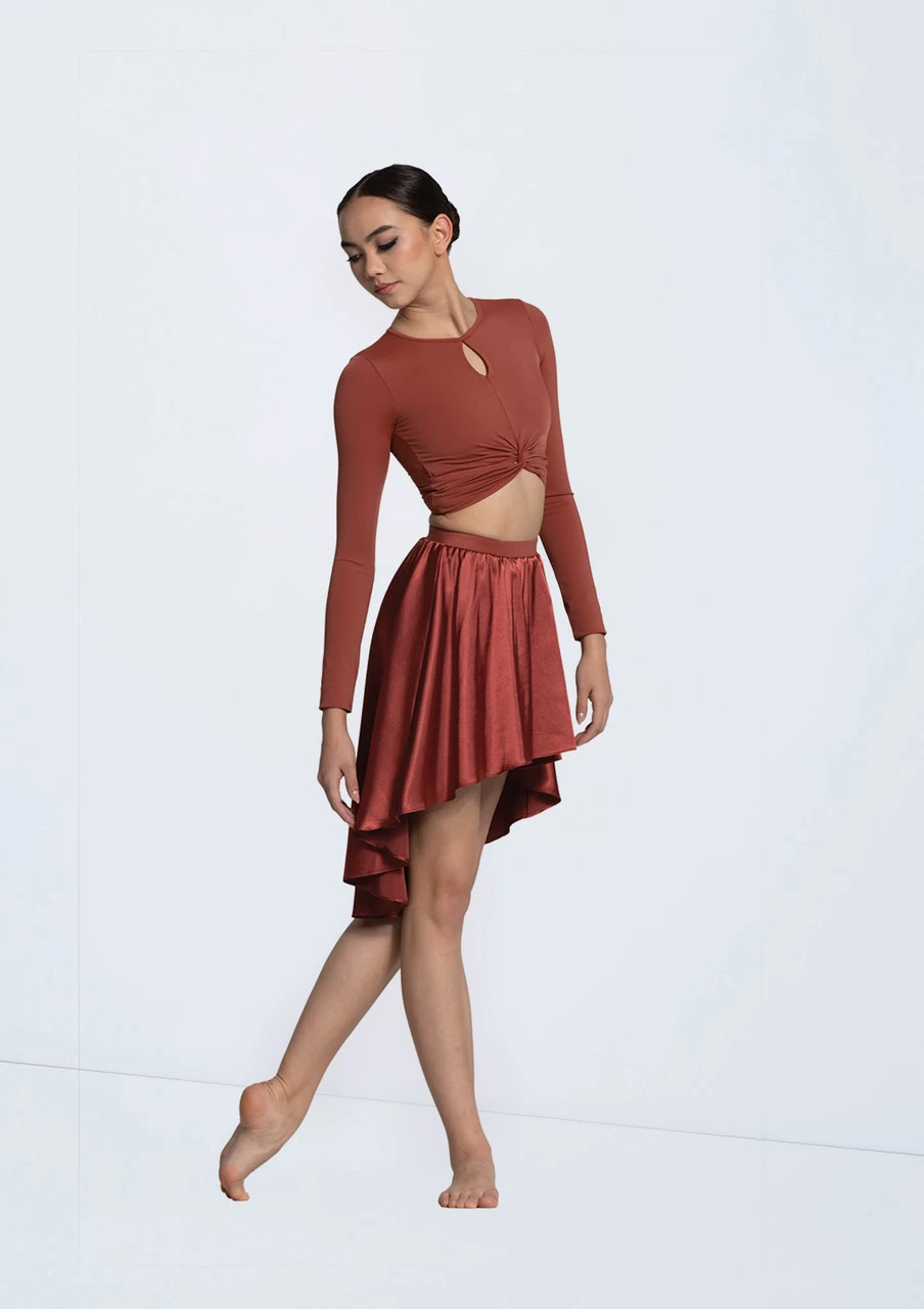 Weissman Twist Front High-Low Top 4 Weissman Twist Front High-Low Top - Image 2