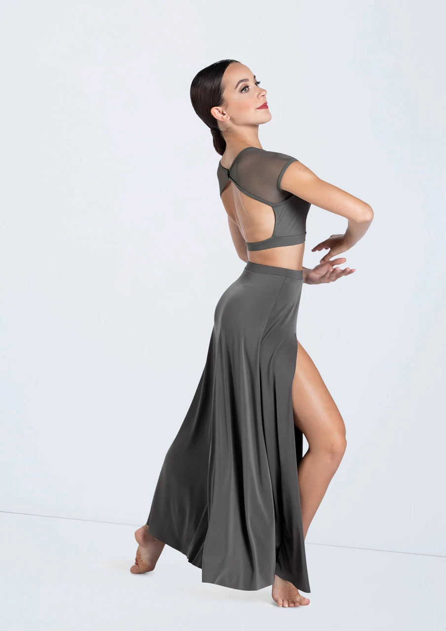 Weissman Matte Jersey Maxi Skirt 4 Weissman Matte Jersey Maxi Skirt - Image 2