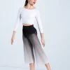 Weissman Boat Neck Crop Top -Dance Clothing Store MT12224 white PL12375 black 734 64061.1678891212