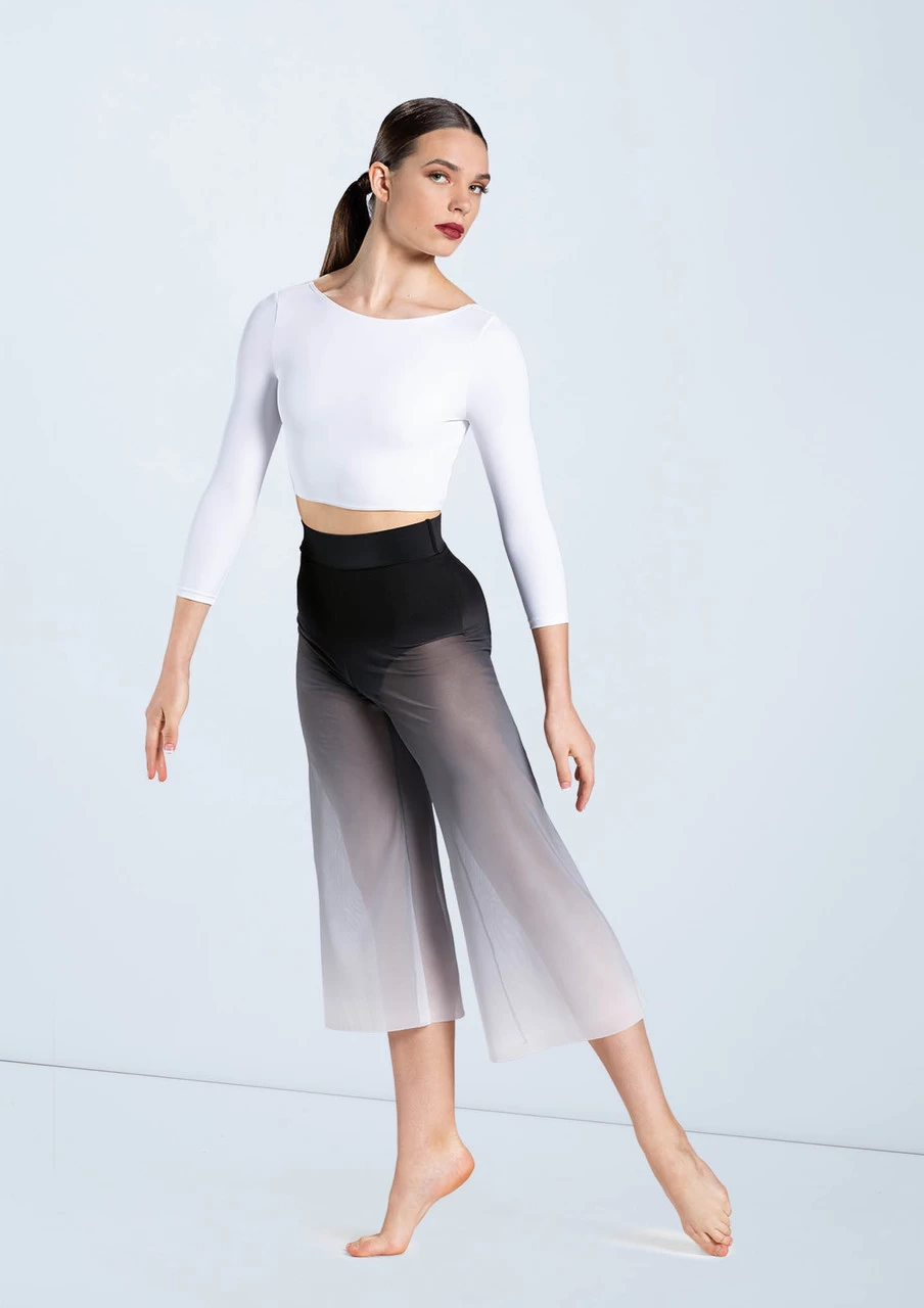 Weissman Boat Neck Crop Top 3 Weissman Boat Neck Crop Top
