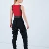 Weissman Mesh Detail Sleeveless Leotard -Dance Clothing Store MT12491 red AH10511 640 96303.1678891221