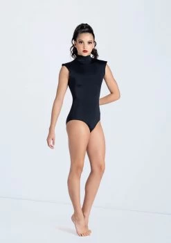 Weissman Strong Shoulder Leotard -Dance Clothing Store MT13224 black 469 85726.1698840510
