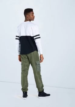 Weissman Boys Cargo Joggers 12 Weissman Boys Cargo Joggers -Dance Clothing Store PT10418 white AH12620 olive 300 89887.1678890677