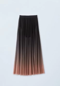 Weissman Ombre Mesh Maxi Skirt -Dance Clothing Store S12372 warmsand 934 76618.1678891465
