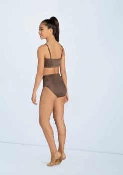 Weissman Lustre Camisole Bra Top -Dance Clothing Store SH11076 mocha SH11074 mocha 2517 54551.1678891516