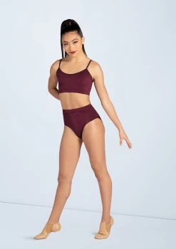 Weissman Lustre Camisole Bra Top -Dance Clothing Store SH11076 raisin SH11074 raisin 1660 26883.1678891517