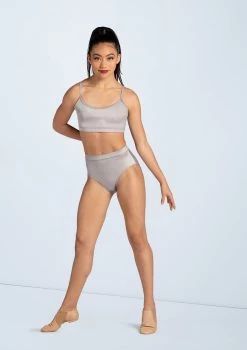 Weissman Lustre Camisole Bra Top -Dance Clothing Store SH11076 softgray SH11074 softgray 2054 23979.1678891521