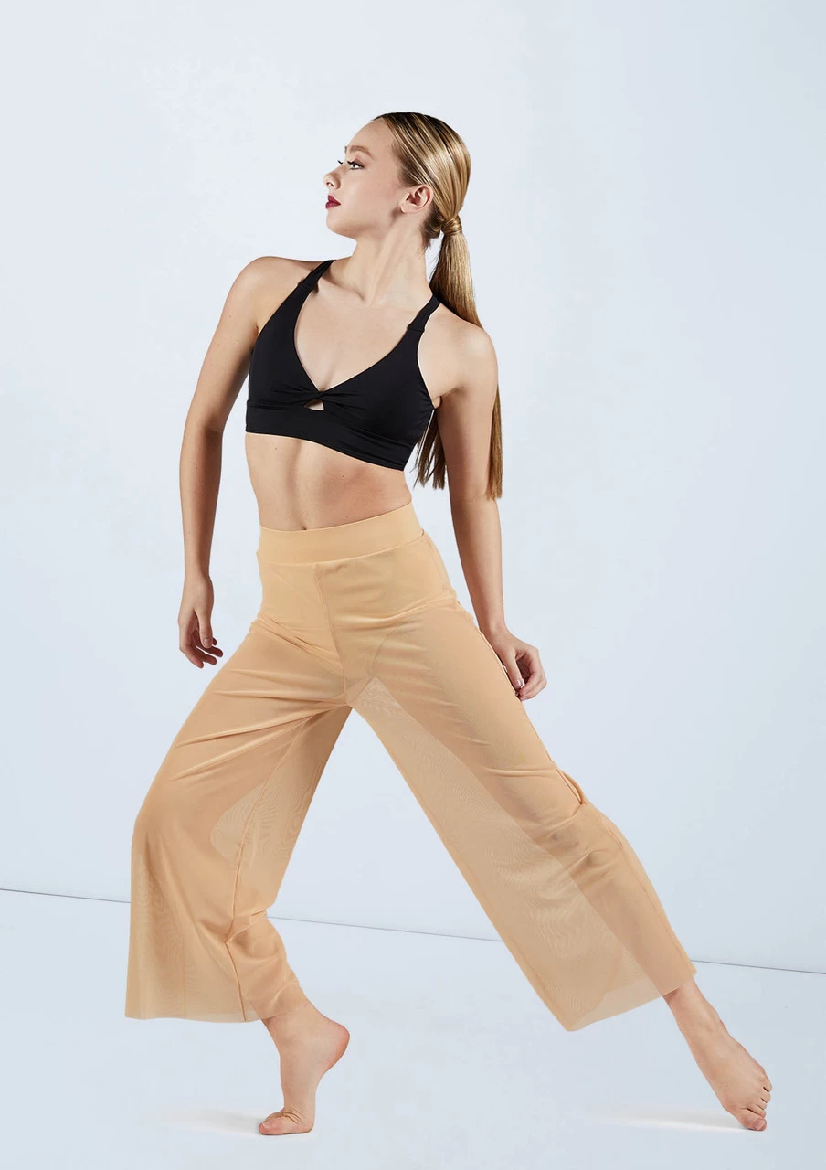 Weissman Mesh Culotte Pants 4 Weissman Mesh Culotte Pants - Image 2