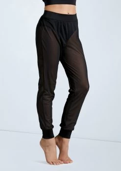 Weissman Mesh Jogger Pants 11 Weissman Mesh Jogger Pants -Dance Clothing Store SM11625 black 160372 84111.1698840527