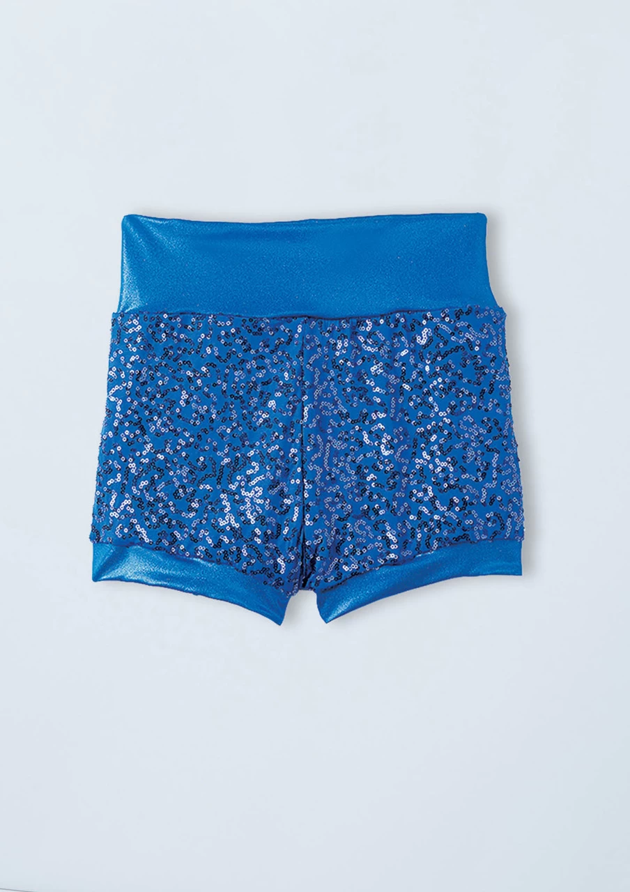 Weissman High Waist Sequin Shorts 5 Weissman High Waist Sequin Shorts - Image 3