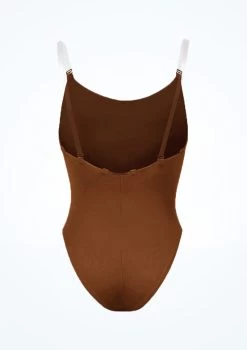 Bloch Girls Auva Bodyliner 16 Bloch Girls Auva Bodyliner -Dance Clothing Store blcb3397 coffee back 05881.1691450406