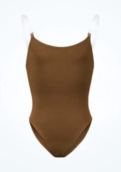 Bloch Girls Auva Bodyliner 19 Bloch Girls Auva Bodyliner -Dance Clothing Store blcb3397 toffee front t 17784.1698711683