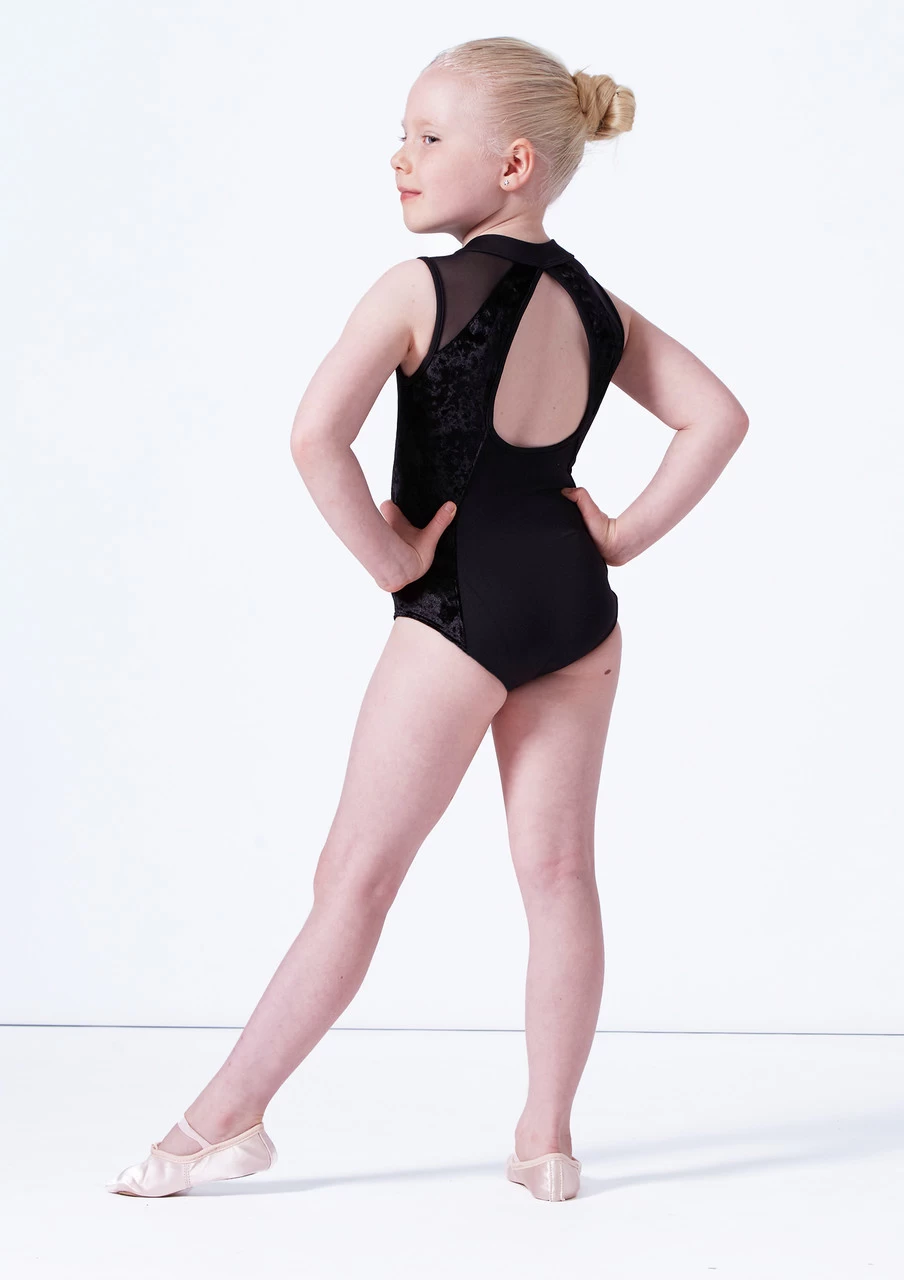 Bloch Girls Madinsson Zip Front Tank Leotard 5 Bloch Girls Madinsson Zip Front Tank Leotard - Image 3