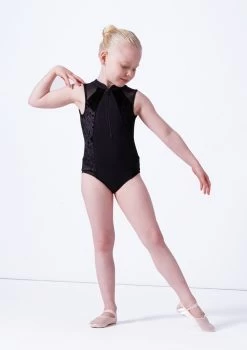Bloch Girls Madinsson Zip Front Tank Leotard