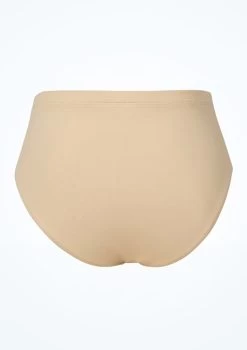 Bloch Girls Zaniah High Waist Brief -Dance Clothing Store blcr3394 sand back 23495.1691450416