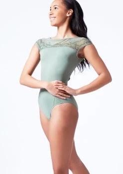 Bloch Emma Boat Neck Lace Leotard 17 Bloch Emma Boat Neck Lace Leotard -Dance Clothing Store bll4162 sage front t 63859.1698799546