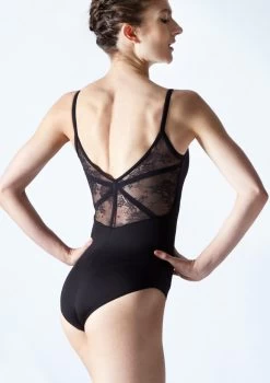 Bloch Eyal Lace Camisole Leotard - Black 7 Bloch Eyal Lace Camisole Leotard - Black -Dance Clothing Store bll7727 blk back 1t 09067.1698799650