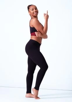 Bloch Footless Leggings 12 Bloch Footless Leggings -Dance Clothing Store blp3958 black side 12843.1678926110