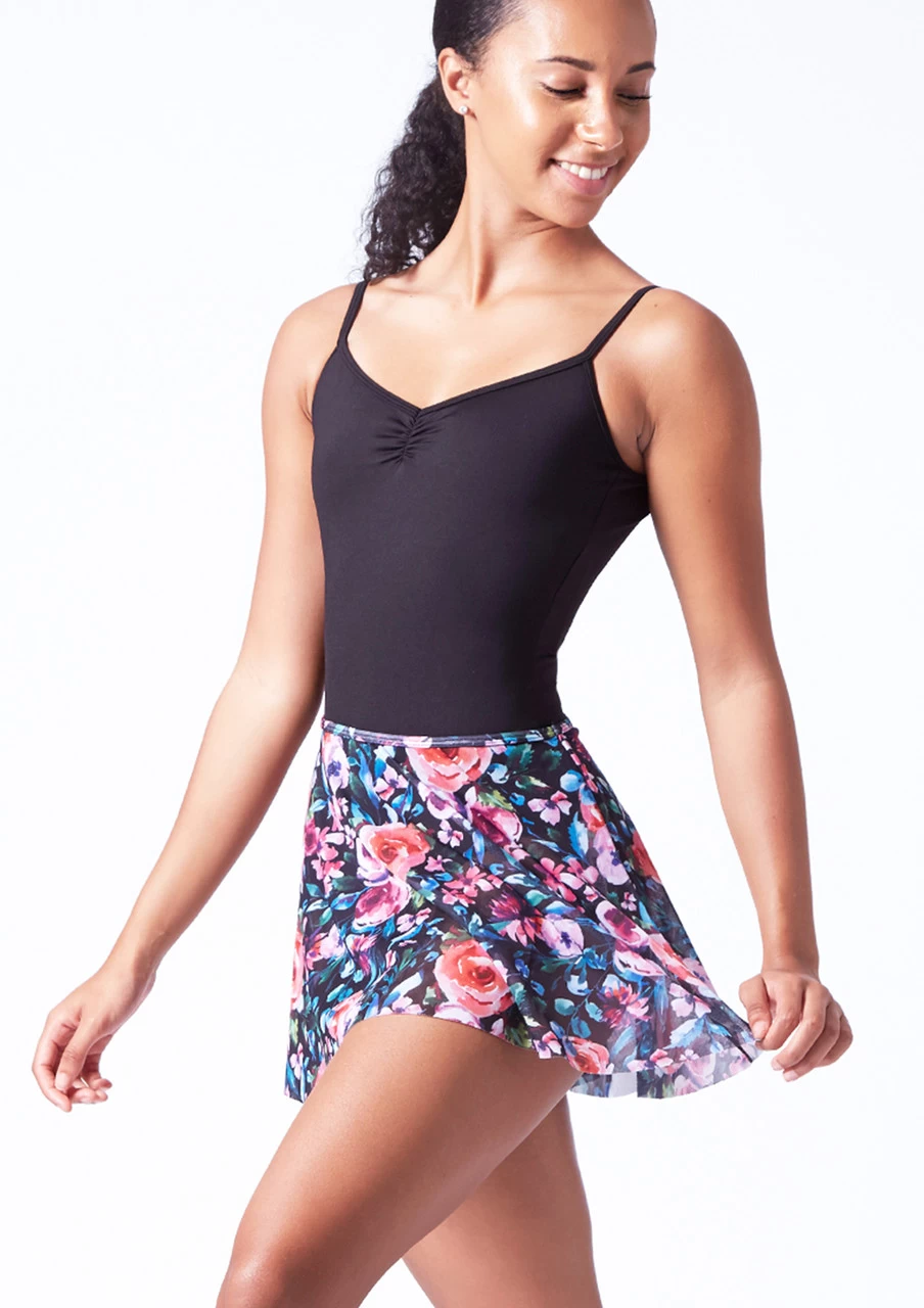 Bloch Floral Print Skirt - Navy 3 Bloch Floral Print Skirt - Navy