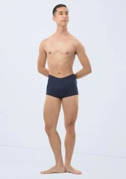 Ballet Rosa Mens Elia Shorts -Dance Clothing Store brelia marine frontmain 4 73289.1678926731