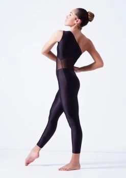 Ballet Rosa One Shoulder Unitard - Black 9 Ballet Rosa One Shoulder Unitard - Black -Dance Clothing Store brmagali black side 02462.1678926846