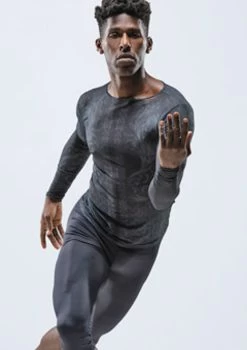 Ballet Rosa Mens Misu Long Sleeve Top -Dance Clothing Store brmisu black frontmain 1t 68972.1698803760