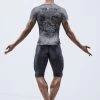Ballet Rosa Mens Nizar Printed T-Shirt -Dance Clothing Store brnizar grey backmain 2 70166.1678926901