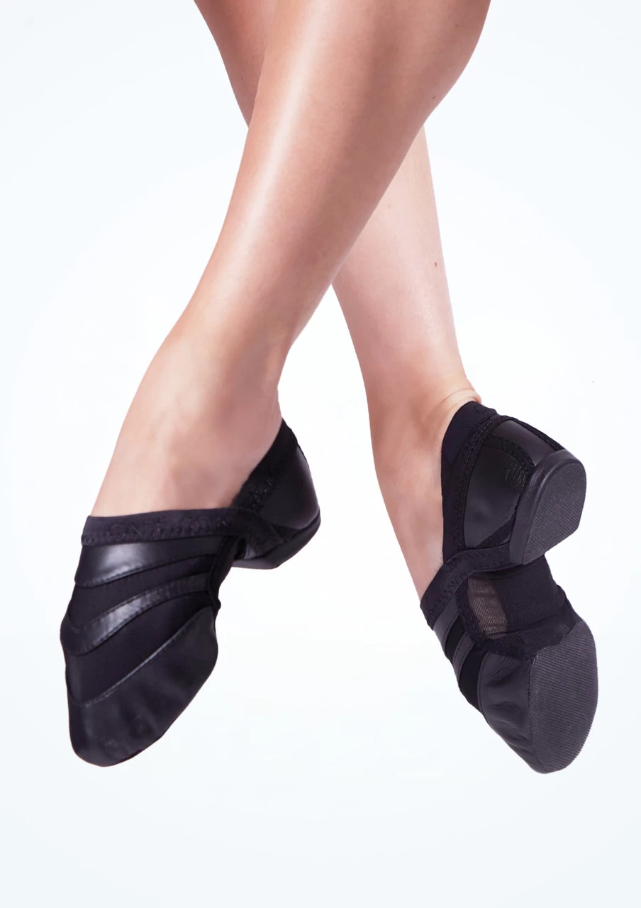 Capezio Freeform EVA Split Sole Jazz Shoe - Black 3 Capezio Freeform EVA Split Sole Jazz Shoe - Black