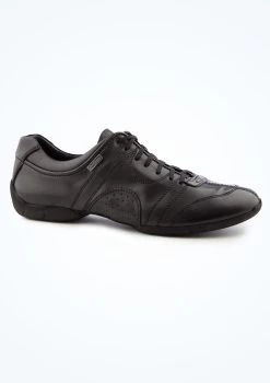 Port Dance Men's Francisco Dance Shoe -Dance Clothing Store casual001 blk main 1t 65534.1694686145