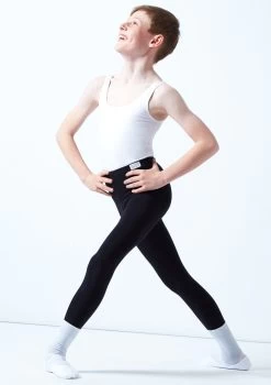 Freed Mens RAD Stirrup Tights -Dance Clothing Store frr317p black front 2 67597.1676420536