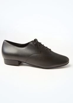 International Dance Shoes Mens MT Ballroom Shoes - 1" 7 International Dance Shoes Mens MT Ballroom Shoes - 1" -Dance Clothing Store idsmt black side 20522.1697066958