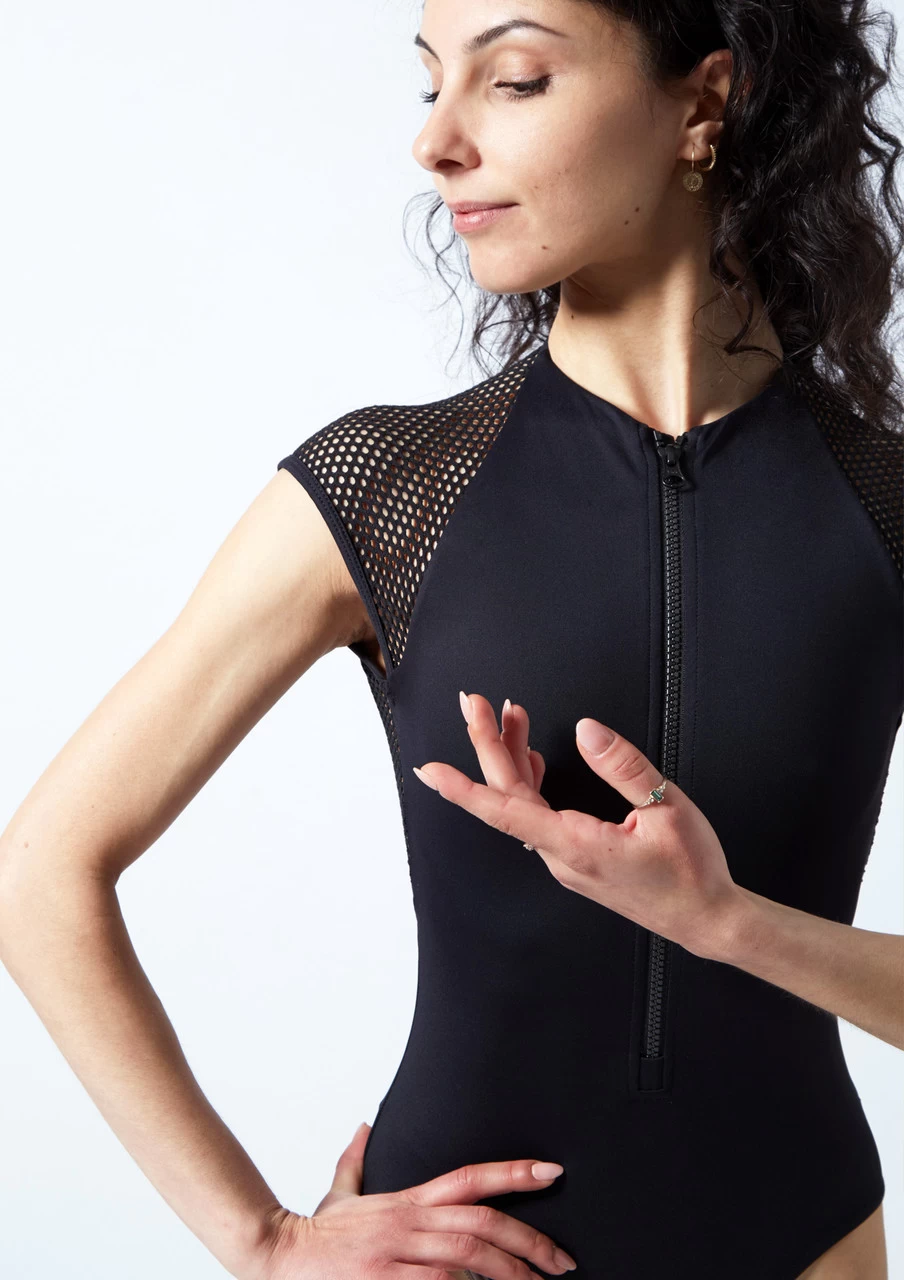 Move Dance Azealia Cap Sleeve Leotard 12 Move Dance Azealia Cap Sleeve Leotard - Image 10