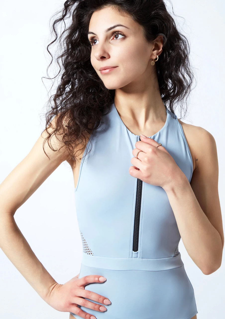 Move Dance Sally Zip Front Leotard 5 Move Dance Sally Zip Front Leotard - Image 3